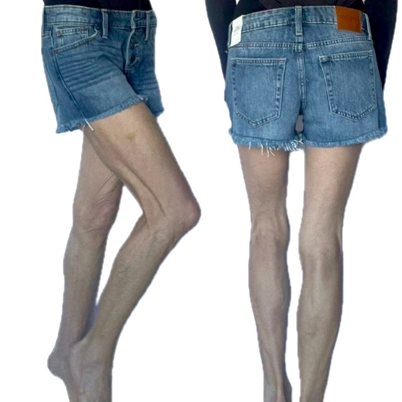 NWT Lucky Brand The Cut Off Jean Shorts - Picture 5 of 17